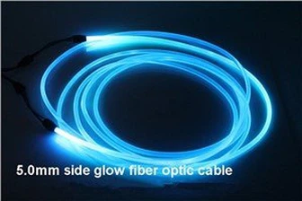 סיבים פולטים בצד זוהר בצד המכונית 5.0mm