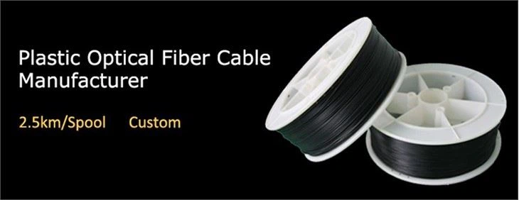 UL Rohs PMMA Plastic Optic Fiber Cable
